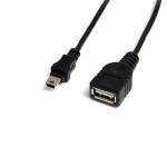 StarTech.com USBMUSBFM1 USB cable 11.8" (0.3 m) USB A Mini-USB B