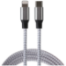 Maplin Lightning Connector to USB-C Cable Braided 27W 1m Retail Packaging