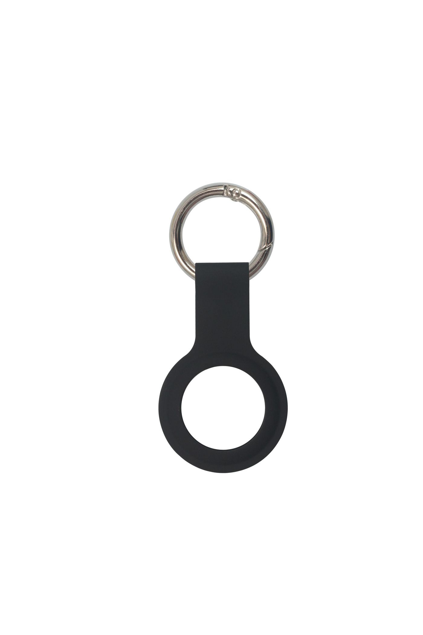 Image of eSTUFF AirTag Keyring Silicone Black