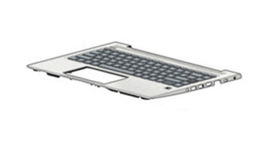 HP L44588-DH1 notebook spare part Keyboard