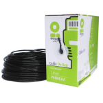 BRobotix 181005 cable de red Negro 100 m Cat5e U/UTP (UTP)