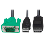 Tripp Lite P778-006-DP KVM cable Black, Green 72" (1.83 m)