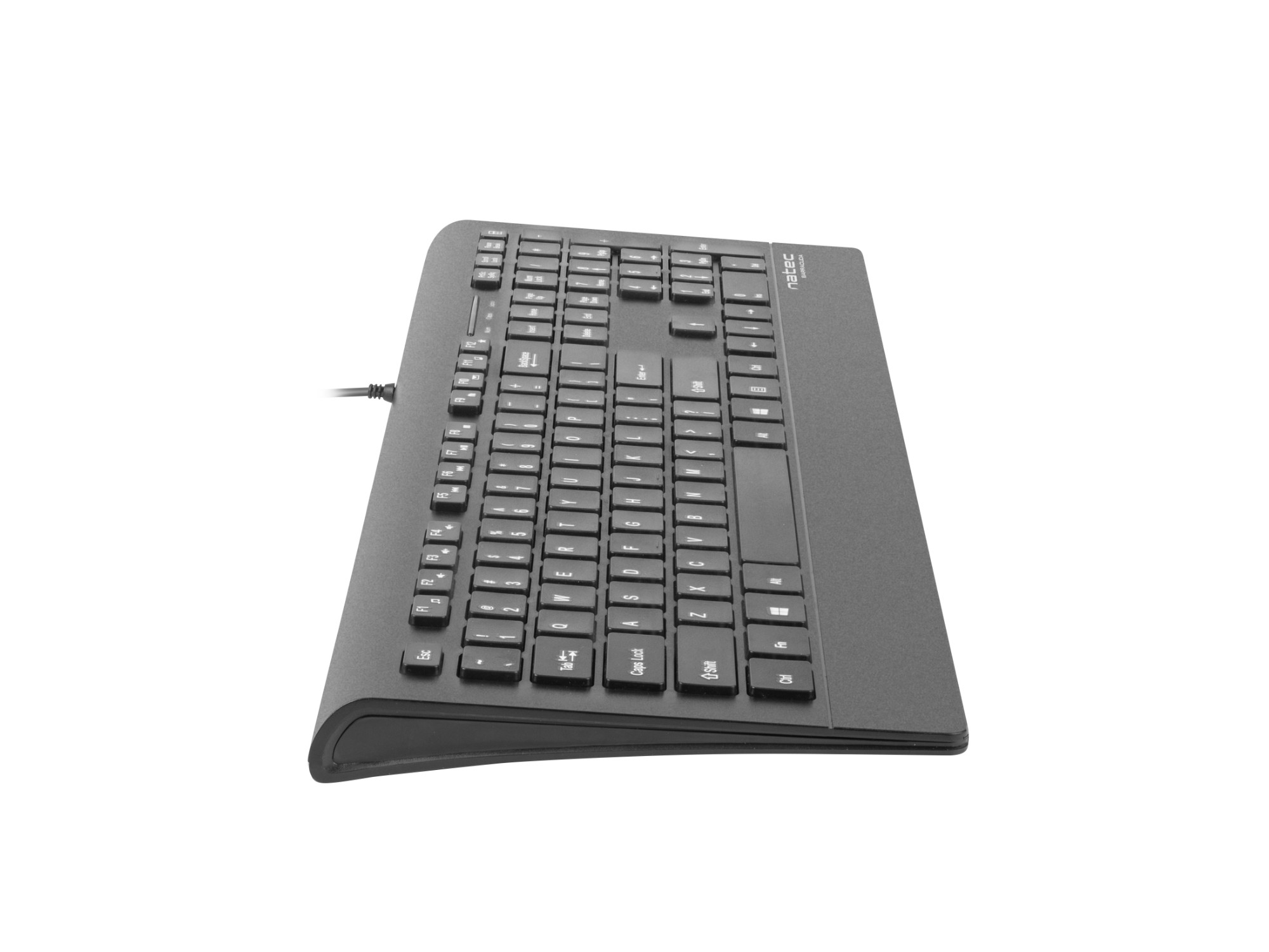 NATEC BARRACUDA keyboard Universal USB QWERTY Black