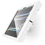 Compulocks iPad Pro M4 13" (2024) Apex Enclosure Tilting Wall Mount - White