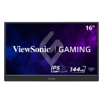 Viewsonic VX1654 portable TV/monitor Portable monitor Black 39.6 cm (15.6") LED 1920 x 1080 pixels