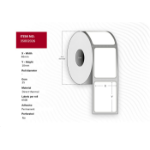 Capture 35002026 printer label White