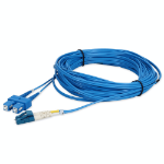 AddOn Networks ADD-SC-LC-11M9SMF-BE fibre optic cable 11 m OFNR OS2 Blue