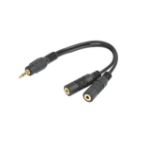 Prokord AUDIO Y-ADAPTER 2.5MM STEREO - 2X2.5MM STEREO