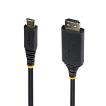 StarTech.com 2m USB-C to HDMI Adapter Cable, Gripping HDMI Connector, 4K 60Hz, Thunderbolt Compatible, HDR, Uni-Directional Cord for MacBook, Dell, HP, Lenovo