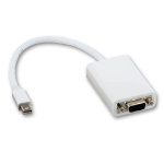 Lindy 41015 video cable adapter VGA (D-Sub) Mini DisplayPort White