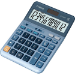 Casio DF-120EM calculator Desktop Display Blue