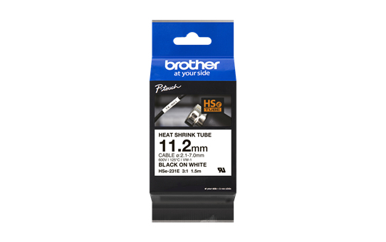 Image of Brother HSE231E printer ribbon Black