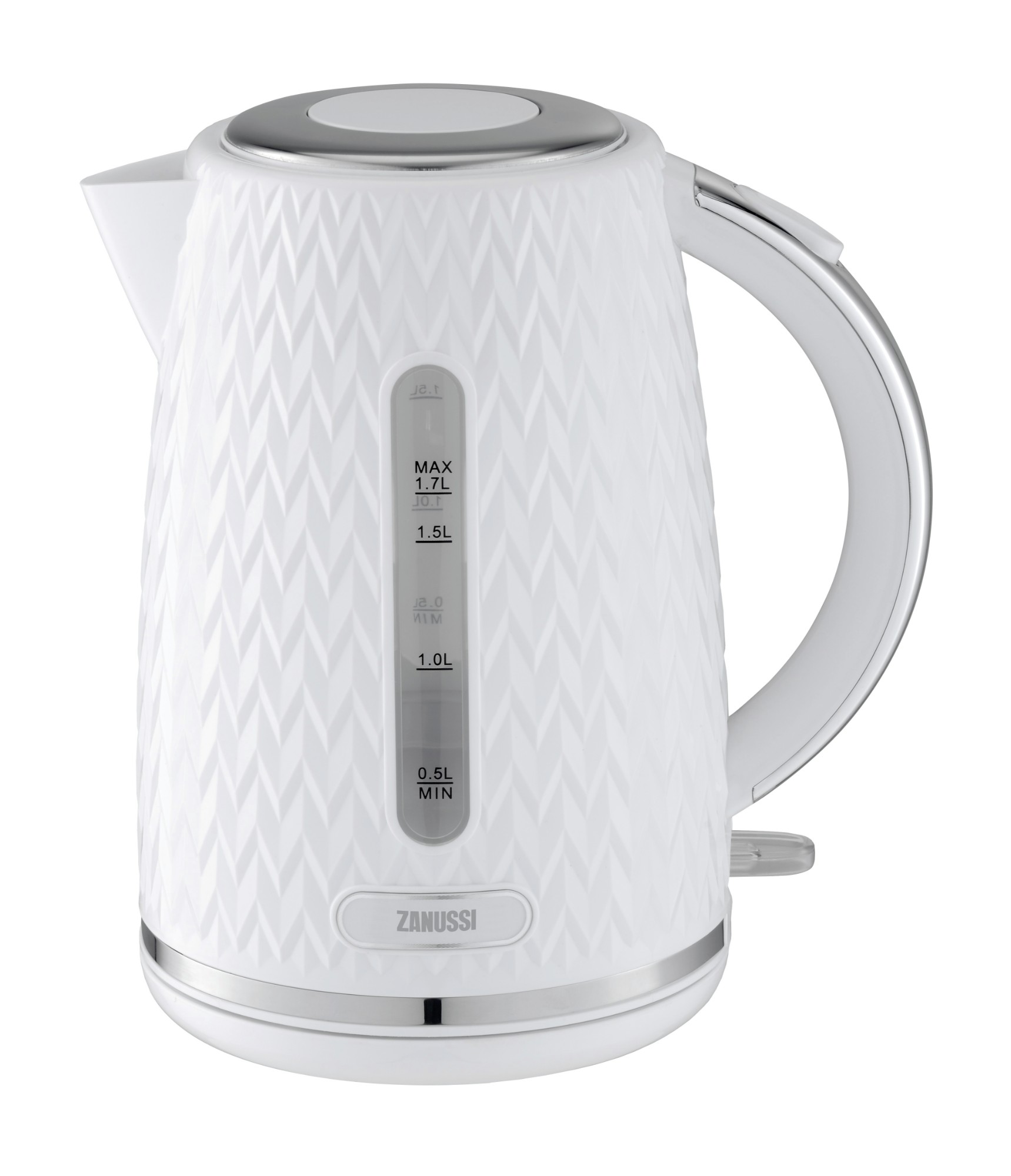 Zanussi ZEK-1350-WT electric kettle 1.7 L 3000 W White
