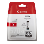 Canon 0318C008/PGI-570PGBKXL Ink cartridge black high-capacity pigmented Blister 22ml for Canon Pixma MG 5750/7750