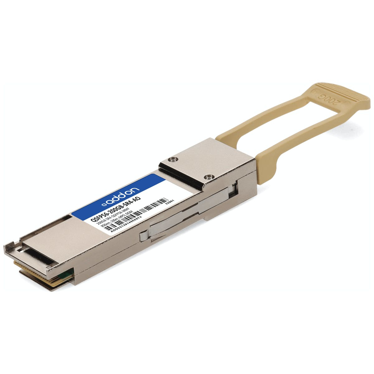 AddOn Networks QSFP56-200GB-SR4-AO Compatible 200G QSFP28 100 m TAA Compliant Transceiver