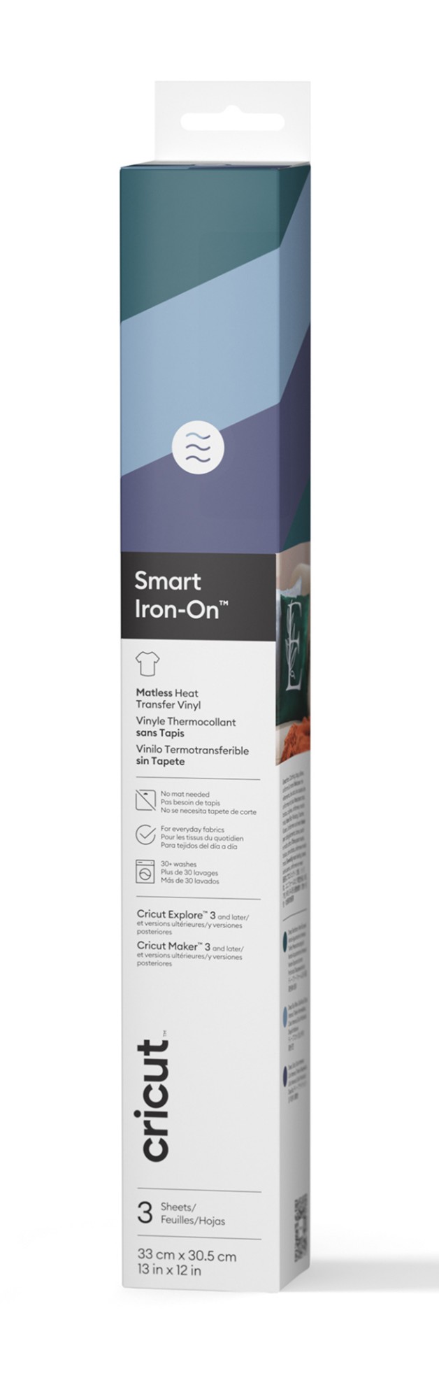 Cricut Smart Iron-On Matless Heat Transfer Vinyl. Deep Sampler - 13 in