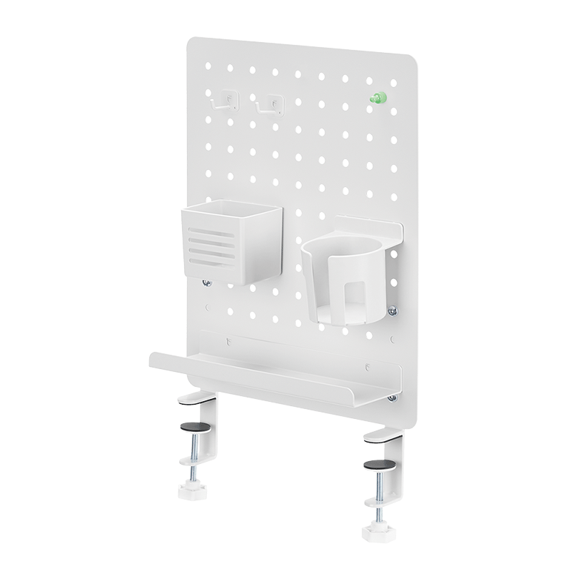 LogiLink Pegboard, Clamp-on, Office, 420x477mm, white