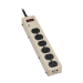 Tripp Lite PM6SN1 surge protector White 6 AC outlet(s) 120 V 70.9" (1.8 m)
