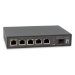 LevelOne GEP-0625 network switch Unmanaged 2.5G Ethernet (100/1000/2500) Power over Ethernet (PoE) Black