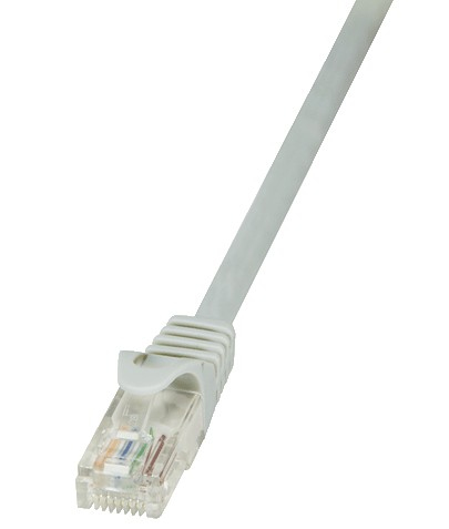 Photos - Cable (video, audio, USB) LogiLink 10m RJ45 CAT 5e networking cable Grey Cat5e U/UTP  CP1092U (UTP)
