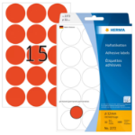 HERMA Multi-purpose labels/colour dots Ø 32 mm round red paper matt hand inscription 480 pcs.