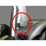Brodit ProClip Passive holder Display, Handheld mobile computer, Mobile phone/Smartphone, Navigator, Tablet/UMPC Black