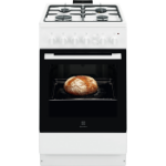 Electrolux LKG500003W Freestanding cooker Gas White A