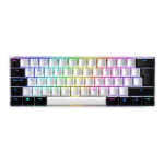 Sharkoon SGK50 S4 keyboard Gaming RF Wireless + USB QWERTY Portuguese White