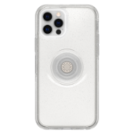 OtterBox Otter+Pop Symmetry Clear Series voor Apple iPhone 12/iPhone 12 Pro, transparant