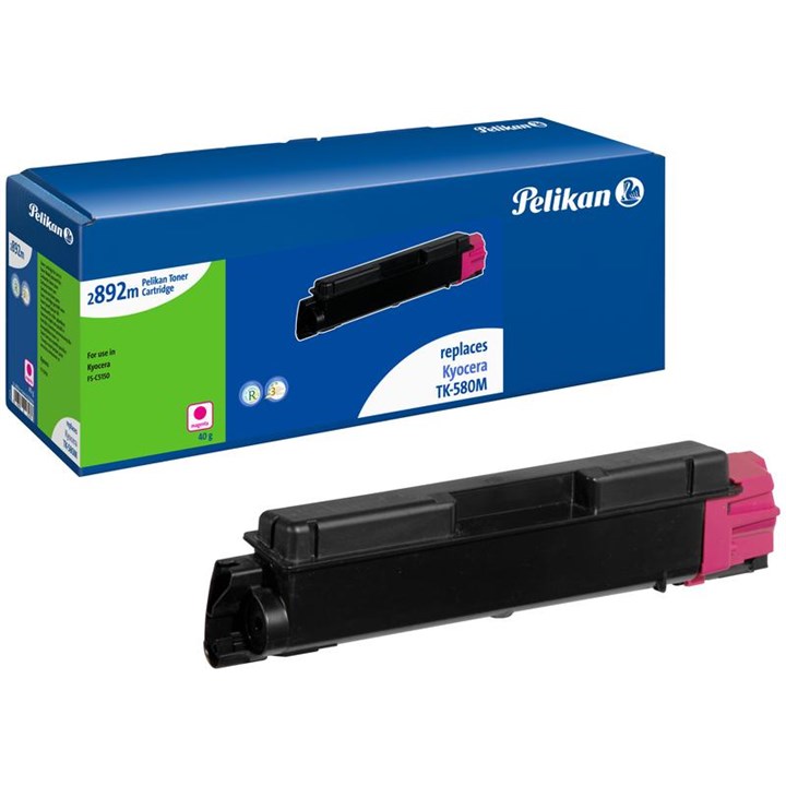 Image of Pelikan Laser Toner For Kyocera Mita TK-580M Magenta
