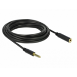 DeLOCK 85799 audio cable 5 m 4.4mm Black