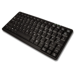 Ceratech Combo (PS2/USB) - Mini keyboard USB + PS/2 QWERTY Black