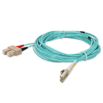 AddOn Networks ADD-SC-LC-MB1M5OM4-SLBL fibre optic cable 1 m LOMM OM4 Aqua colour