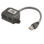 M-Cab 7000917 network splitter Black