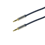 LogiLink 3.5mm - 3.5mm 1m audio cable Blue
