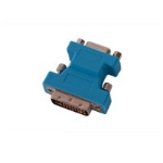 Raritan ADVI-VGA-16 cable gender changer DVI Blue, Metallic
