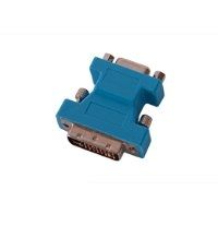 Raritan ADVI-VGA-16 cable gender changer DVI Blue, Metallic