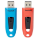 SanDisk Ultra USB flash drive 64 GB USB Type-A 3.0 Blue, Red