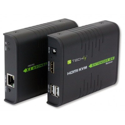 Techly IDATA-HDMI-KVM2 KVM extender Transmitter & receiver