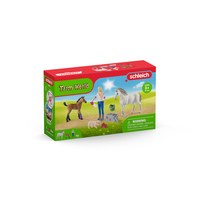 Image of Schleich Farm World Vet visiting mare and foal - 3 yr(s) -...