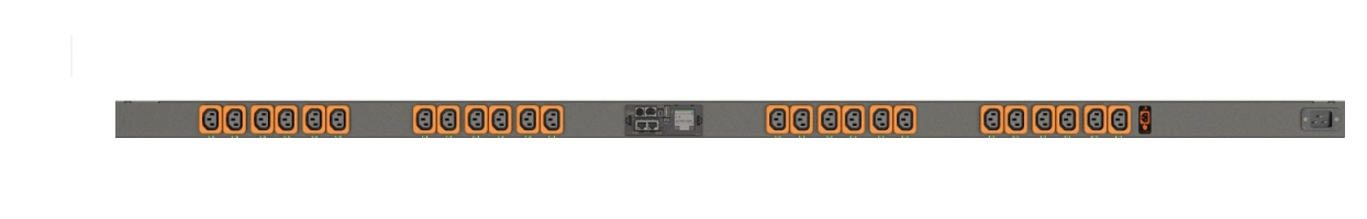 Vertiv MUU5MGB0-24L137-2C20A9A00-S power distribution unit (PDU) 24 AC outlet(s) Black