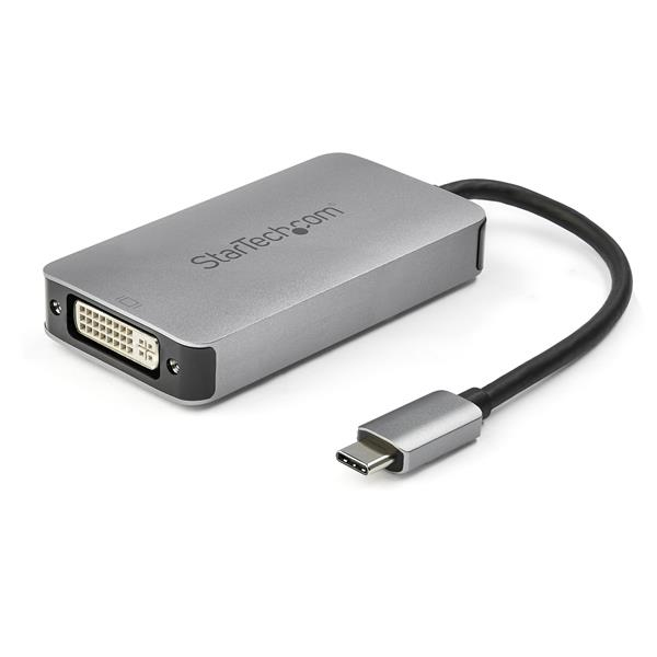 Image of StarTech.com USB-C to DVI Adapter - Dual-Link Connectivity -...