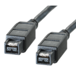 ROLINE IEEE1394b FireWire Cable, 9/9-pin, 800Mbit/s, Type A-A 1.8 m