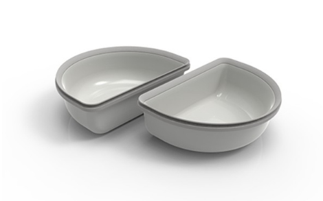 Image of Segula 70963 - Universal - Plastic - Grey - Pet feeding bowl -...
