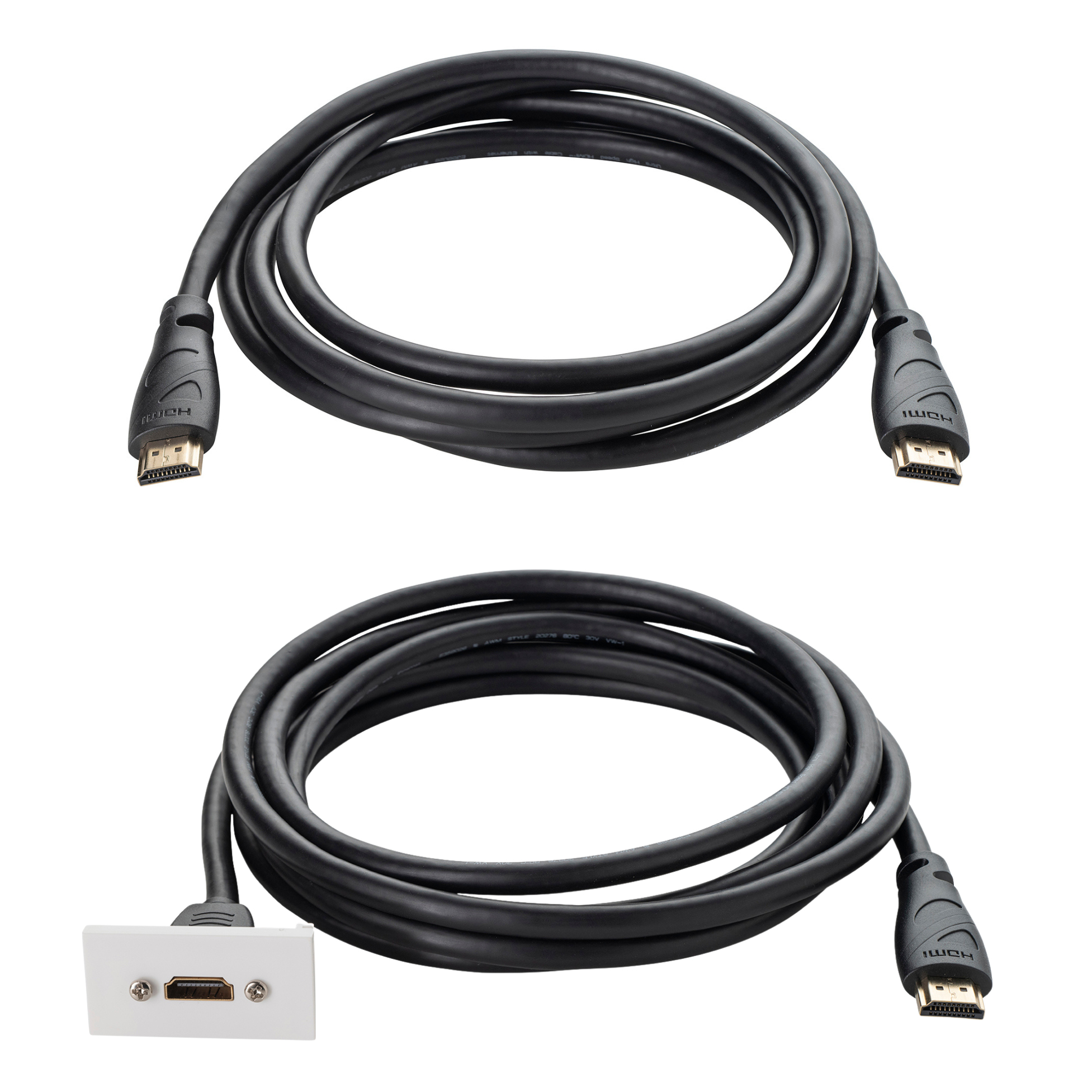 Connektgear 5M Single Gang Hdmi/Usb Type C Av Cable Kit With 2M Input