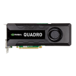 PNY VCQK5000BLK-1 videokaart NVIDIA Quadro K5000 4 GB GDDR5