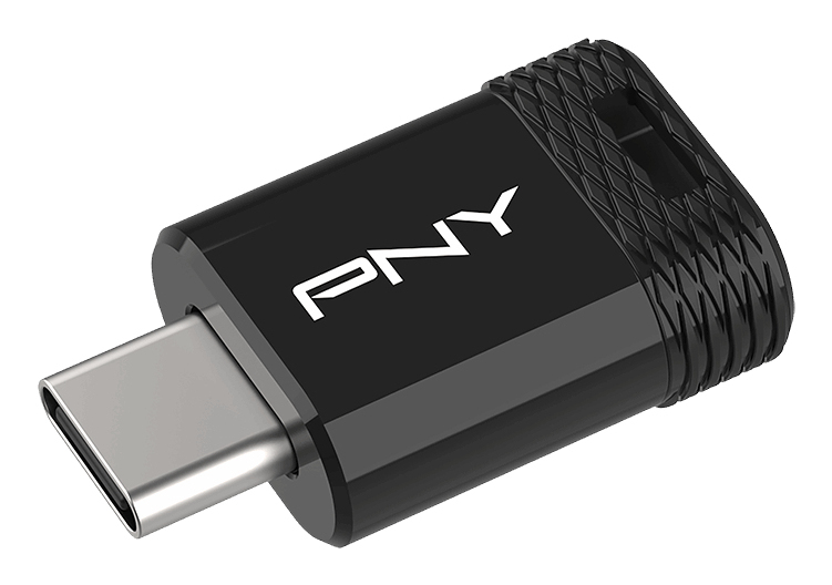 PNY Elite-X USB flash drive 64 GB USB Type-C 3.2 Gen 1 (3.1 Gen 1) Black