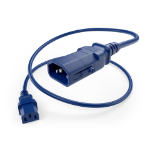 UNC PWRC13C1405FBLU-P power cable Blue 60" (1.52 m) C13 coupler C14 coupler