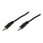 LogiLink 3.5mm - 3.5mm, 10m audio cable Black