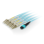Equip MTP/MTP Trunk Fiber Optic Patch Cable, OM4, 7m